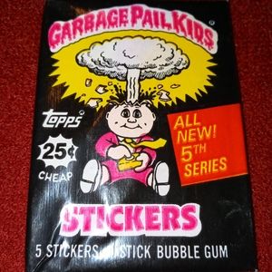 1986 Garbage pail kids Series 5th New unopened pack